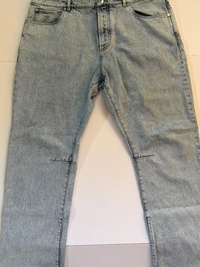 Brunello Cucinelli Men's Light Wash Denim Jeans Made Italy Size 54